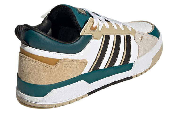 adidas neo 100DB 'White Bluegreen Light Brown' GX7145