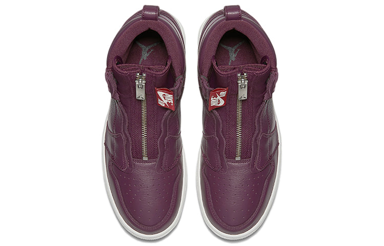 (WMNS) Air Jordan 1 Retro High Zip 'Bordeaux' AT0575-600