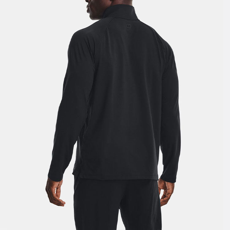 Under Armour Meridian Quarter Zip Pullover 'Black' 1378991-001