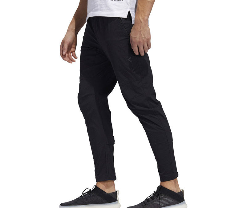 Men's adidas PNT ID Cone Black Sports Pants/Trousers/Joggers FT2788