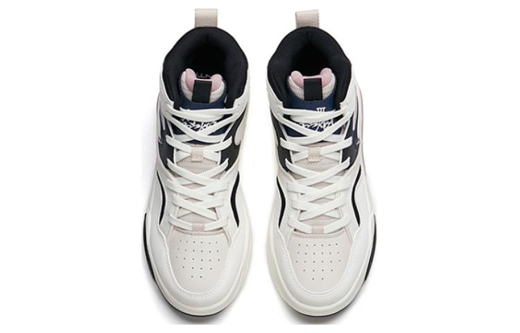 (WMNS) ANTA Flame 3 High 'White Black Mauve' 122248088-2