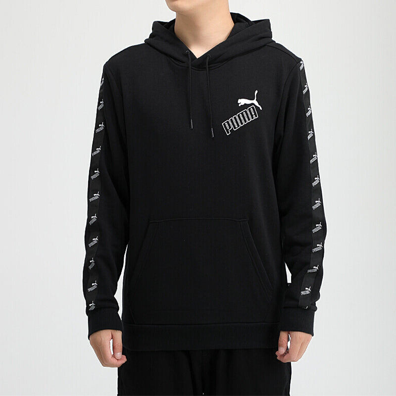 PUMA Amplified Printed Hooded Fleece Black 583518-01