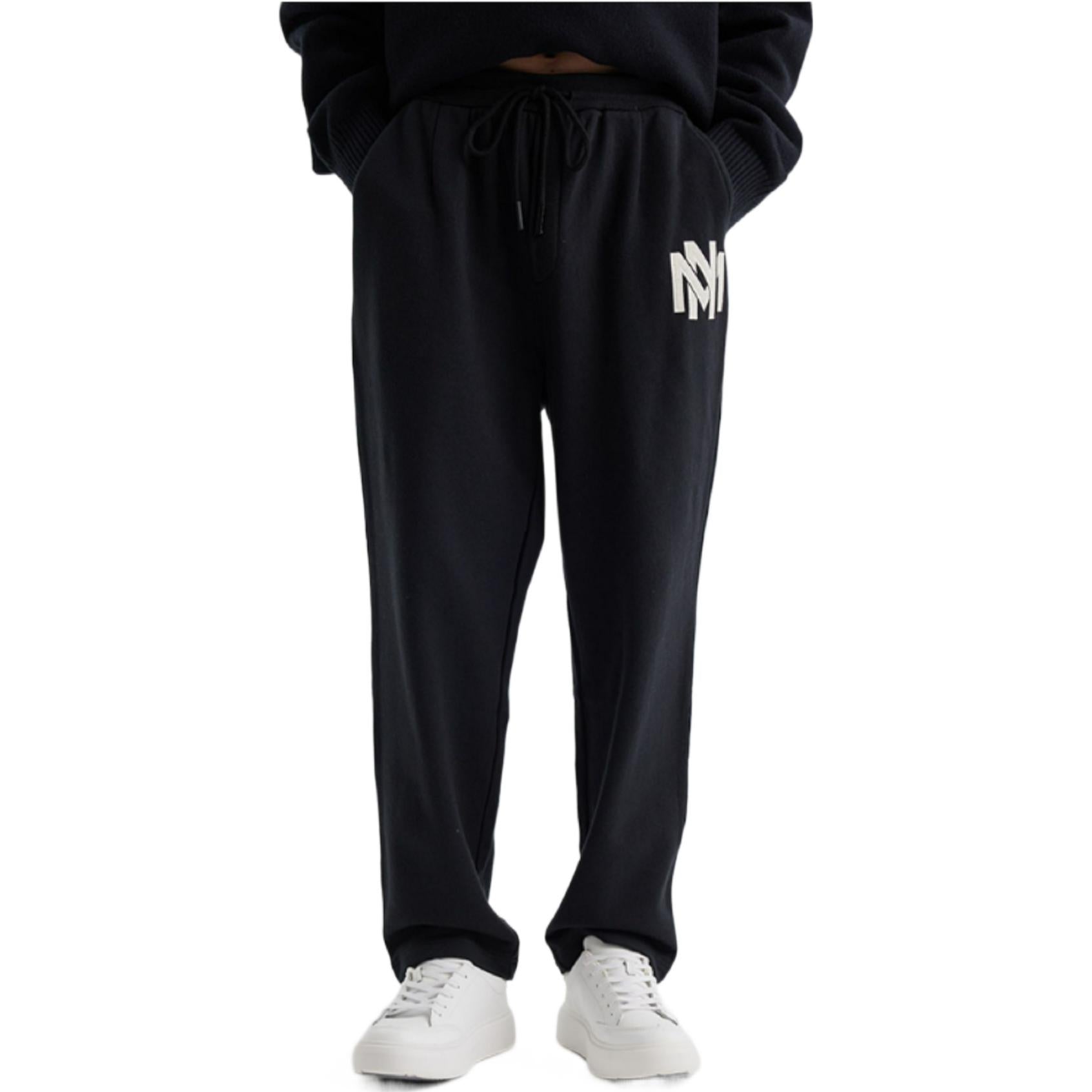 Mitchell & Ness Branded Sweatpants 'Black' MNRQAWTOHP003-BLK