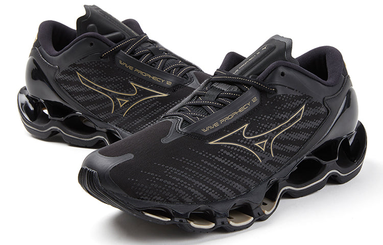 Mizuno Wave Prophecy 12 'Black Gold' J1GC238333