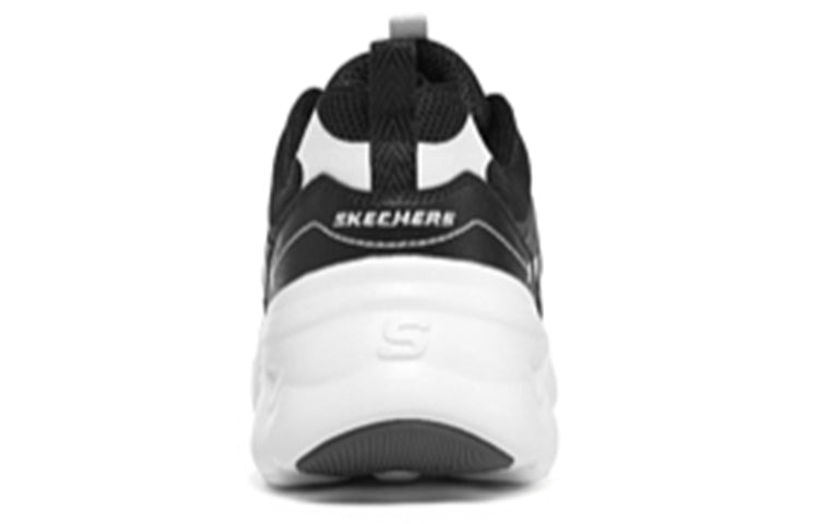 (WMNS) Skechers D'Lites Airy 3.0 'Black White' 896076-BKW