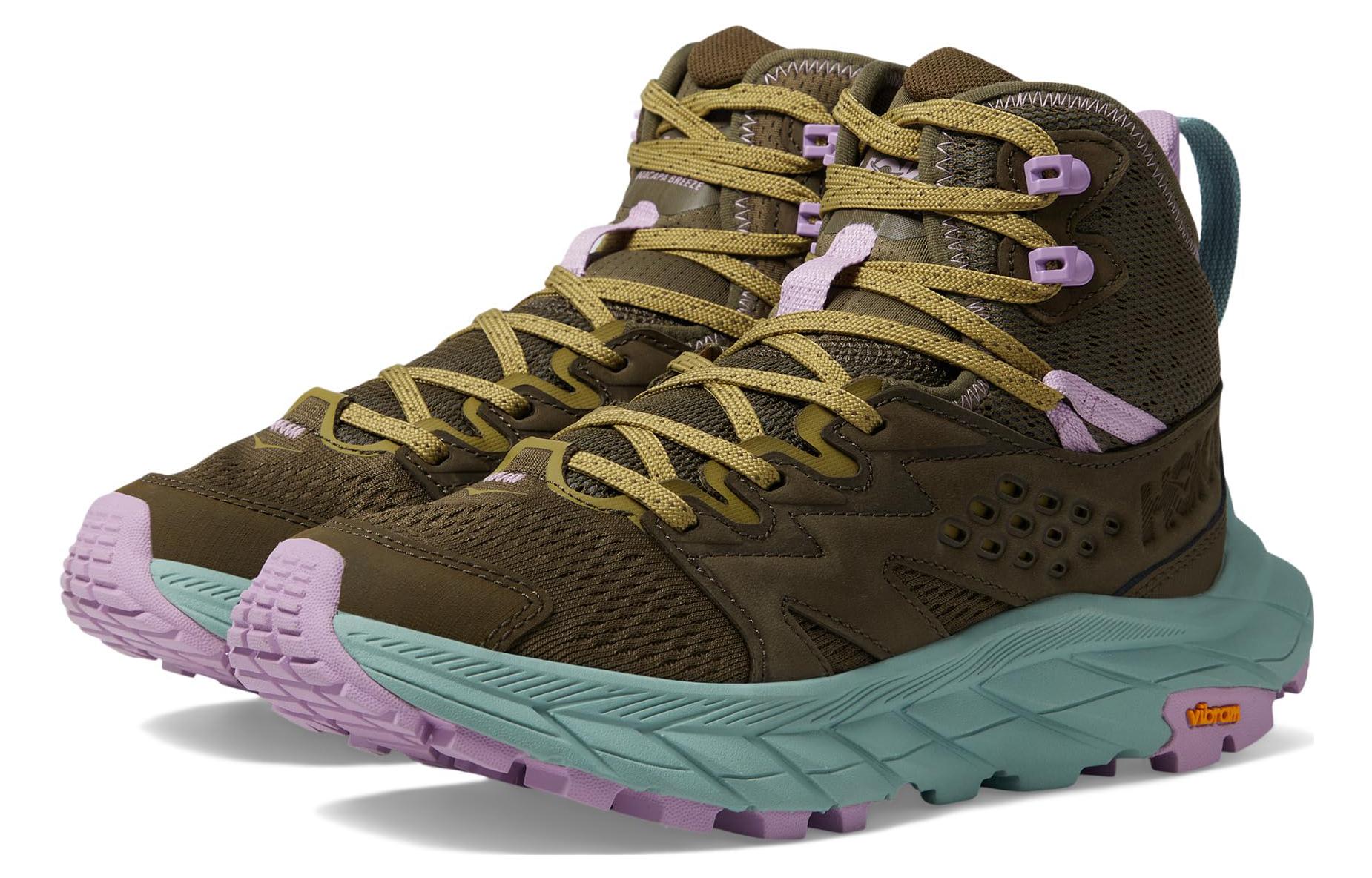 (WMNS) HOKA ONE ONE Anacapa Breeze Mid 'Dark Olive Agave' 1134506-DOAG