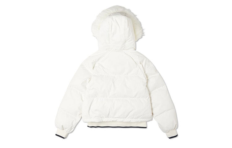 (WMNS) Converse Convertible Long Down Jacket Asia Sizing 'White' 10020023-A01