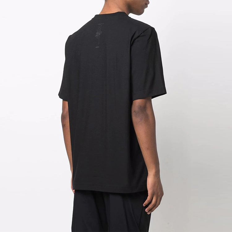 adidas Y-3 CH1 Short Sleeve Center Front Logo Tee 'Black' HG6091