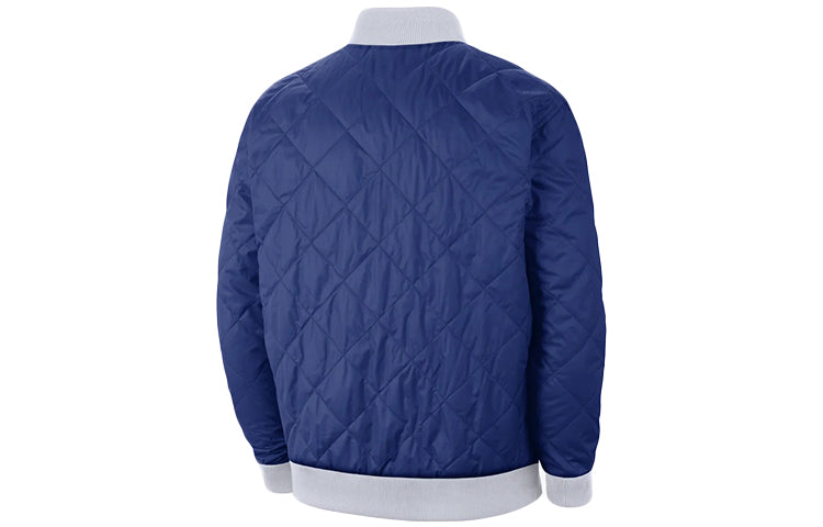 Nike New York Knicks Courtside Men's Nike NBA Reversible Jacket Black/Blue AV6592-010