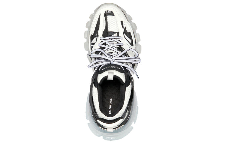 Balenciaga Track Sneaker 'Clear Sole - White Black' 647742W3BZ29010