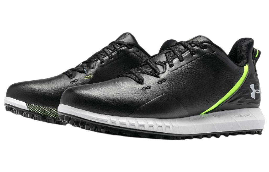 Under Armour HOVR Drive Spikeless Wide (E) 'Black Green' 3025079-002