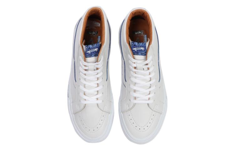 Vans Sk8-Hi Reissue LX 'Bandana White True Blue' VN0A4BVH7WM