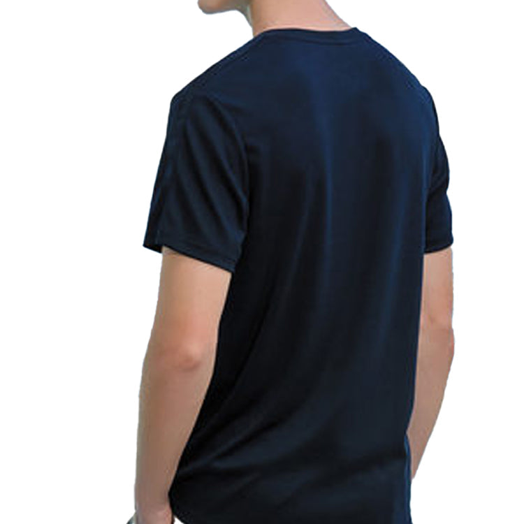 FILA Loose Sports Short Sleeve logo Alphabet Short Sleeve Blue F51M018120F-NV