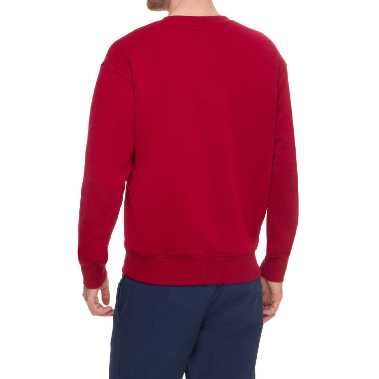 New Balance Men's New Balance Alphabet Printing Round Neck Casual Pullover Red MT03515-NCR