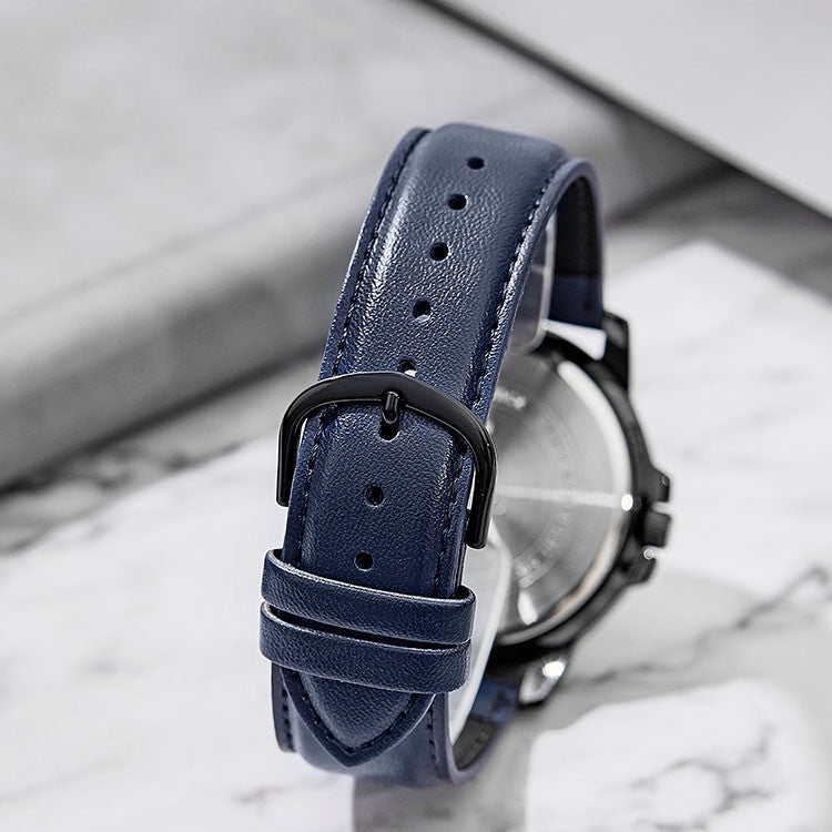 Casio Dress Classic Analog Watch 'Metallic Blue' MTP-VD01BL-2BV