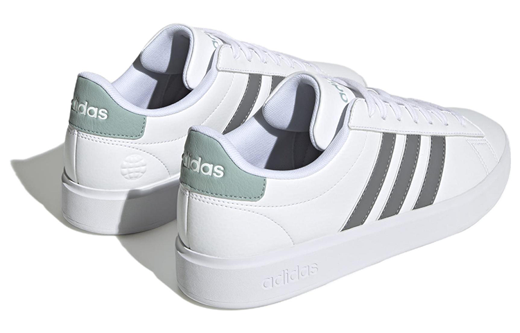 adidas Grand Court 'White Grey Mint' HQ1706