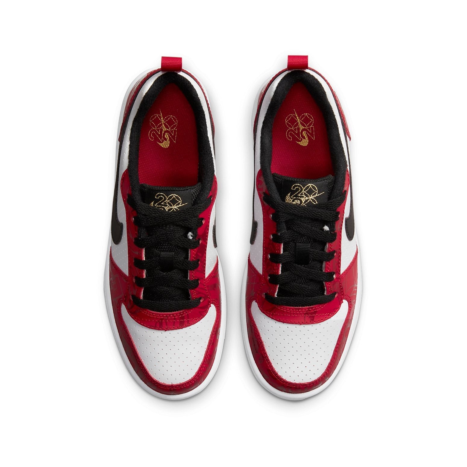 (GS) Nike Court Borough Low 2020 'Red White' CU2983-101