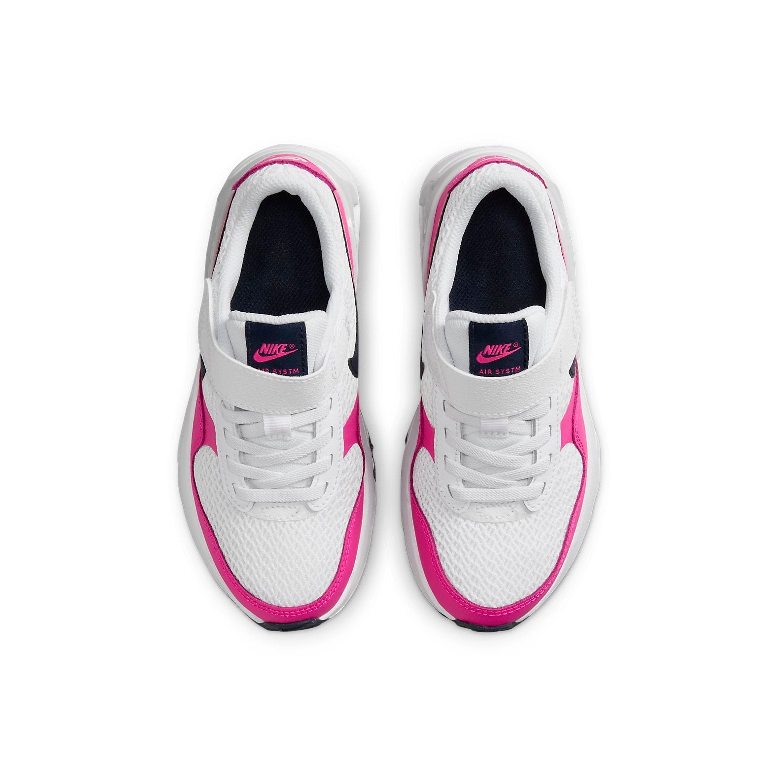 (PS) Nike Air Max SYSTM 'White Fierce Pink' DQ0285-110