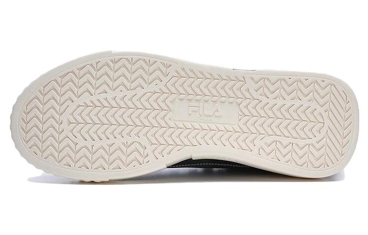 (WMNS) FILA Canvas Low Skate Shoes 'Black White' F12M322305FBK