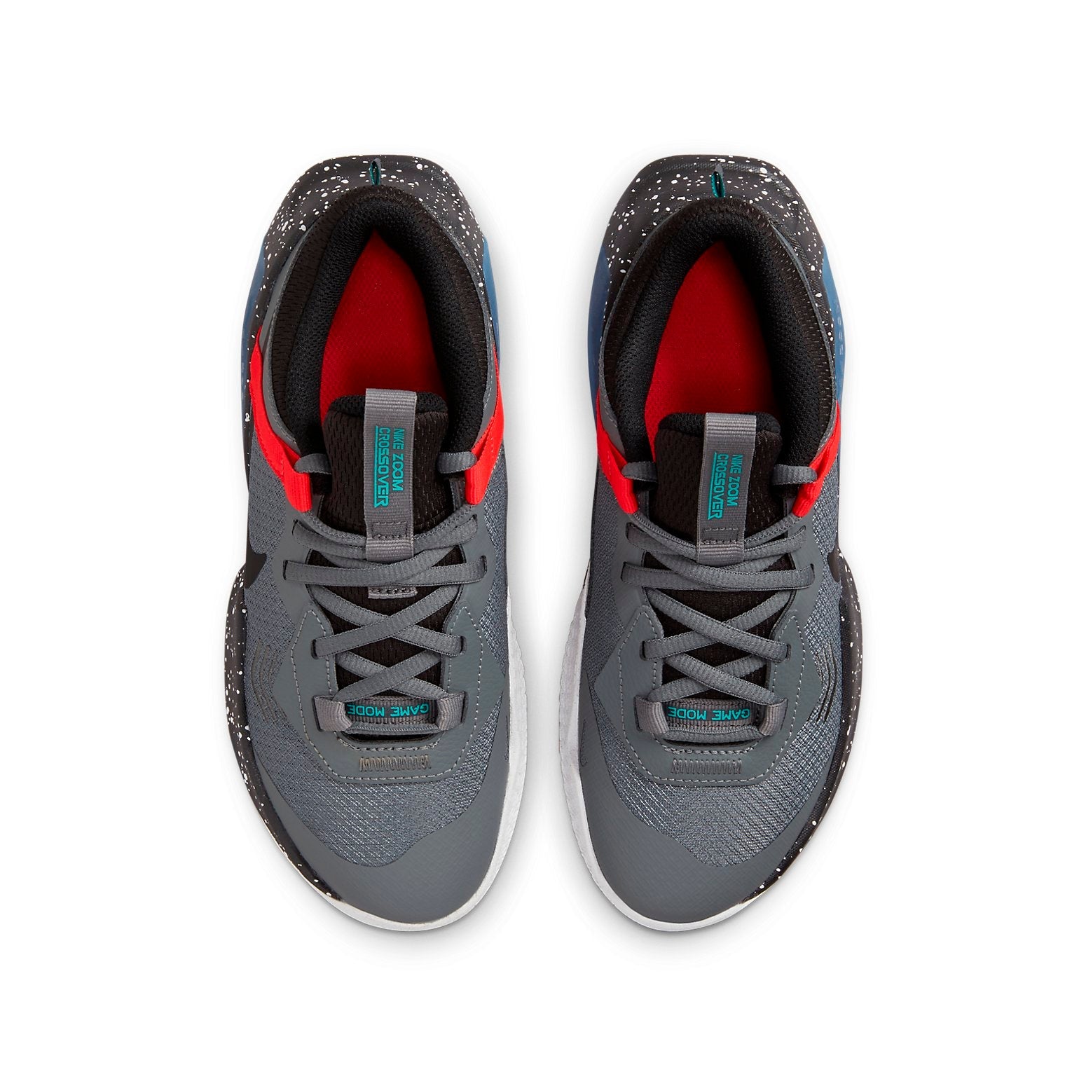 (GS) Nike Air Zoom Crossover 'Smoke Grey Siren Red Speckled' DC5216-002