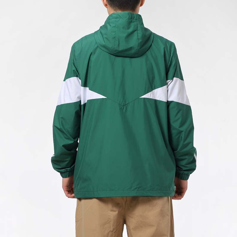 adidas Spring Authentic Outdoor Windproof Woven Jacket Green GP5710