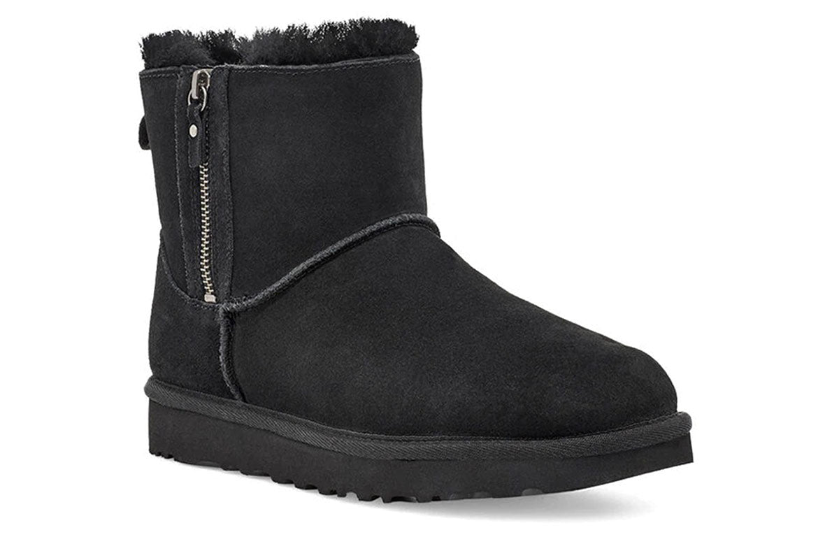 (WMNS) UGG Classic Mini Double Zip 1118853-BLK