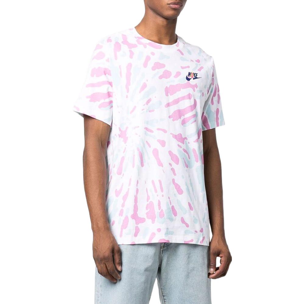 Nike Sportswear NSW Black Light Tie Dye Tee White DM2255-100
