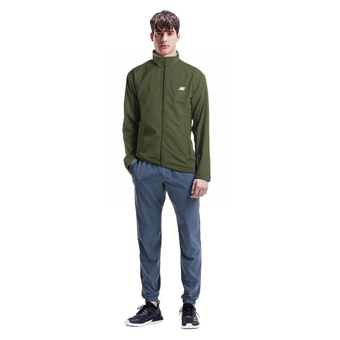 New Balance NBX Homehub Reversible Aisa Sizing Asia Sizing 'Dark Olive Green' AMJ33373-DON