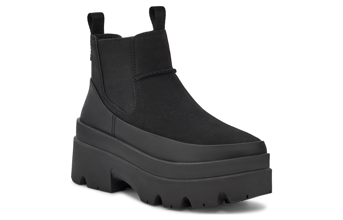 (WMNS) UGG Brisbane Chelsea Boot 'Black' 1143842-BLK