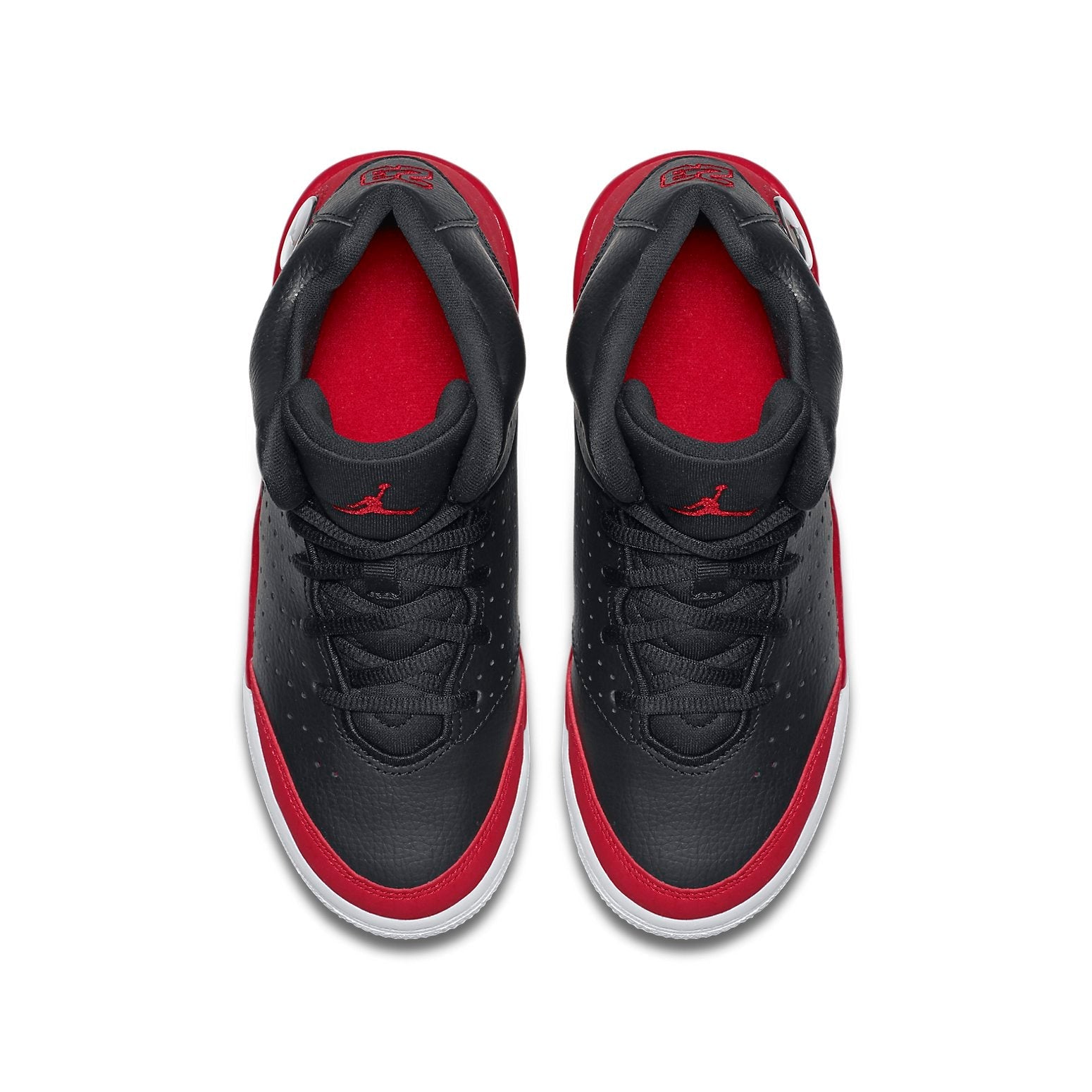 (GS) Air Jordan Flight Tradition 'Black Red' 819473-001