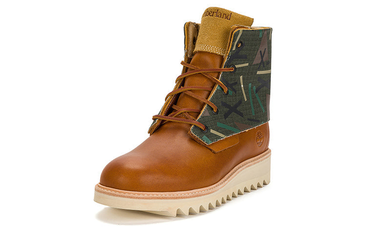 Timberland x Nina Chanel Abney Future 73 6 Inch Waterproof Boot 'Rust and Green' A69CK