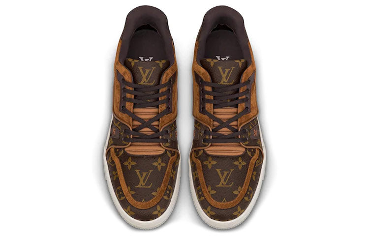 LOUIS VUITTON Trainer Sneakers 'Brown Monogram' 1A5UR