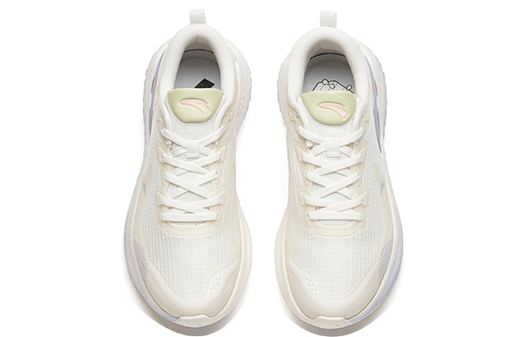 (WMNS) ANTA Life Series Sneakers 'White Yellow' 122145556S-5