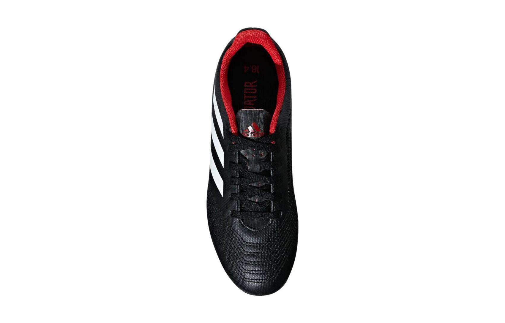 (GS) adidas Predator 18.4 MG 'Black Red' DB2323
