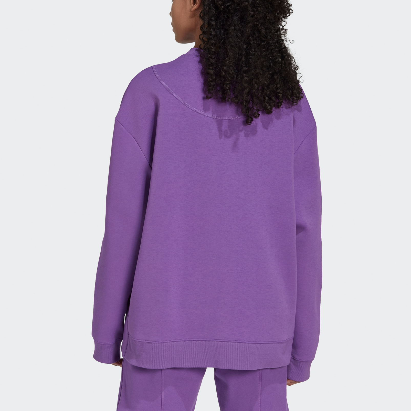 (WMNS) adidas By Stella McCartney Sportswear Sweatshirt 'Purple' HG2005