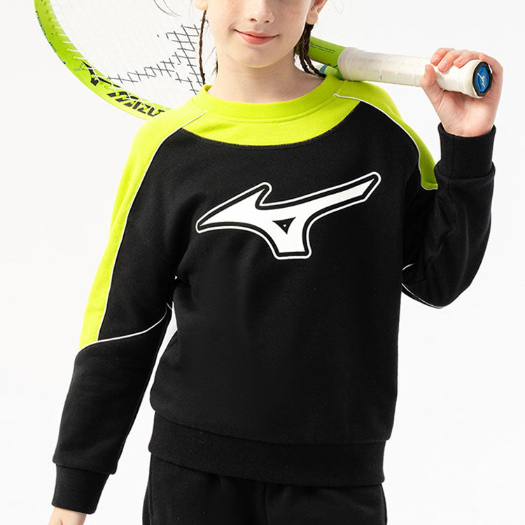 (GS) Mizuno Winter Sweater 'Black' 32CA3917