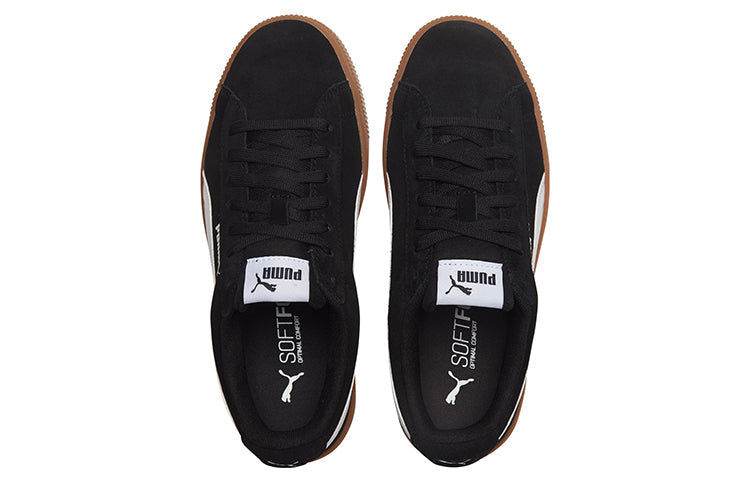 (WMNS) PUMA Vikky Stacked Black/Brown 369144-17