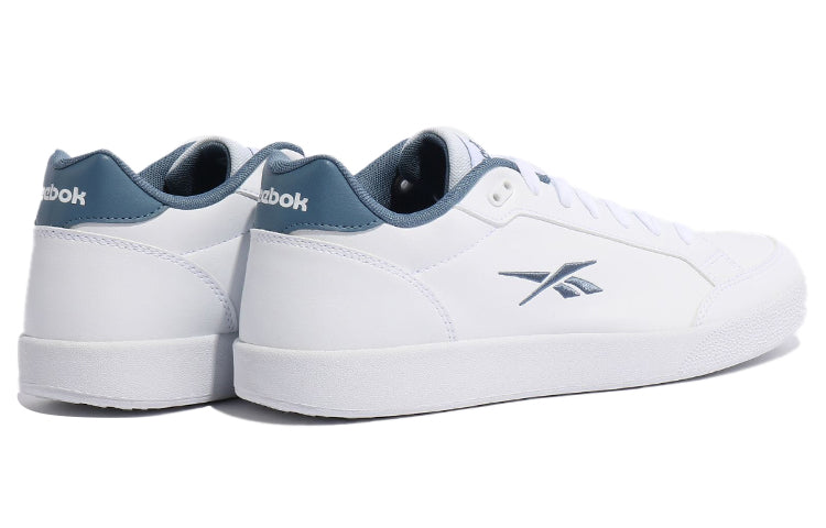 Reebok Vector Smash Low Top Casual Skate Shoes Unisex White Blue GW7756