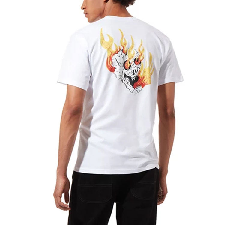 Vans Rowan Zorilla Skull T-shirt 'White' VN0A4MQDWHT