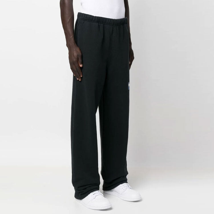 HERON PRESTON Real Estate OS Sweat Pants 'Black' HMCH029F22JER0011040