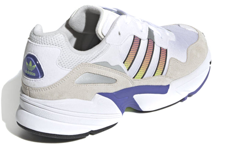 adidas originals Yung-96 Breathable Wear-Resistant Low Top Casual Dad Shoes White Gray 'White Grey' EG2712
