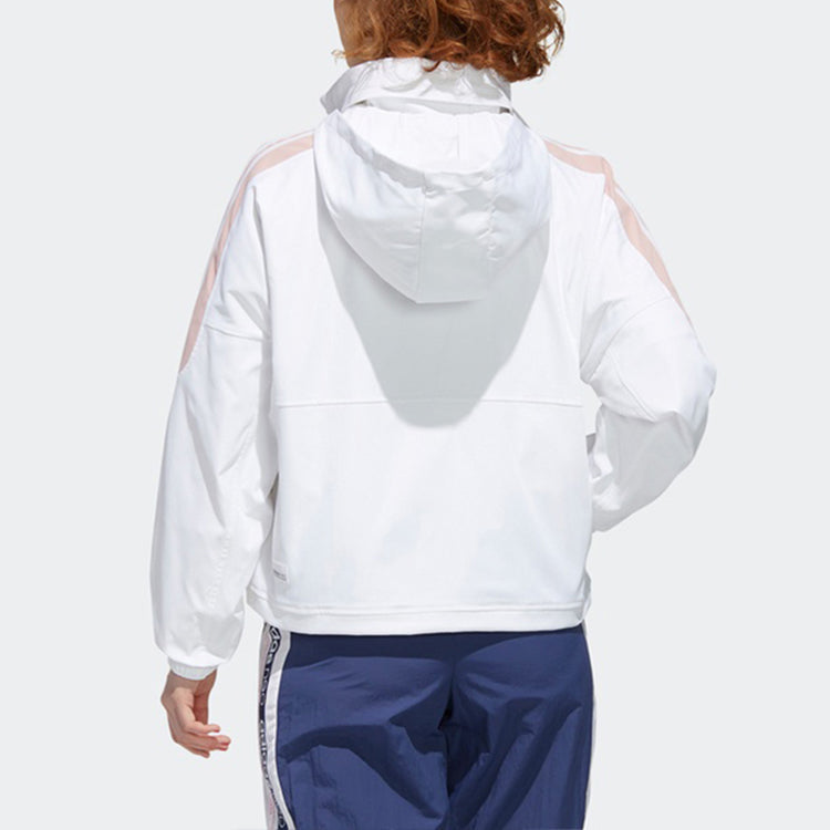 (WMNS) adidas neo Ss Oct Wb Jacket White GL6074