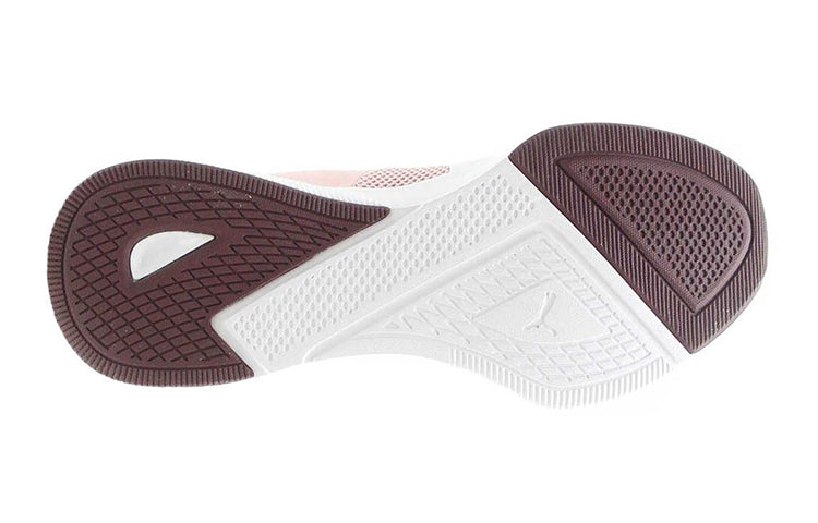 (GS) PUMA Wired Low Top Running Shoes White/Pink 366901-14