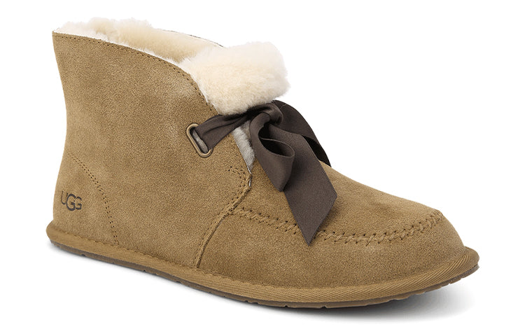 (WMNS) UGG Kallen Lace Lacing Brown 1119934-CHE