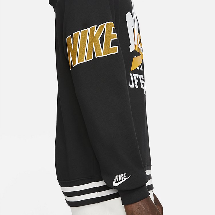 Nike Sportswear French Terry Pullover Hoodie 'Black' DD6168-010