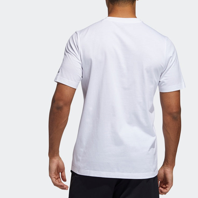 adidas TMAC LOGO Basketball Sports Short Sleeve White GE4109
