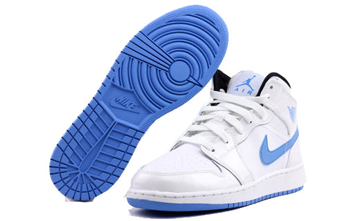 (GS) Air Jordan 1 Retro Mid 'Legend Blue' 554725-127