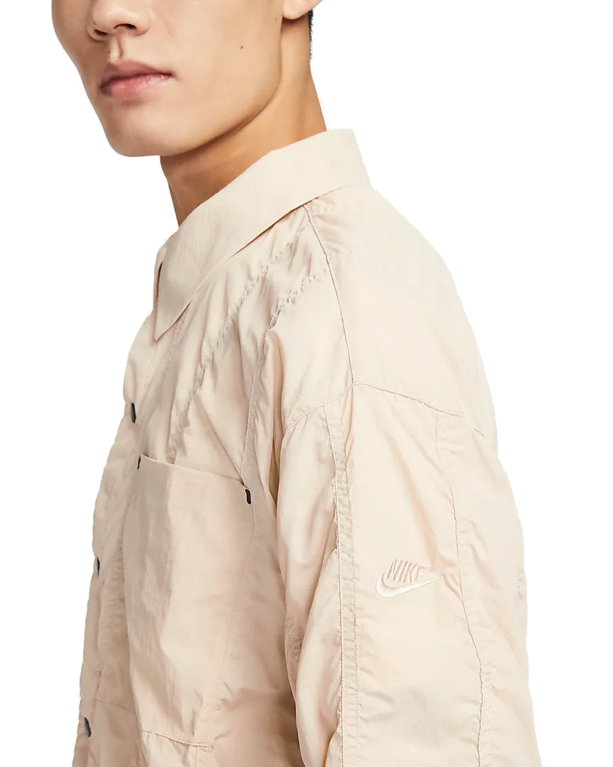 Nike Sportswear Tech Pack Woven Long-Sleeve Top 'Beige' FB7364-126