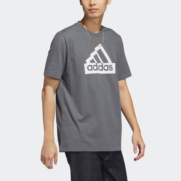 adidas City Escape Graphic Tee 'Grey' H49666