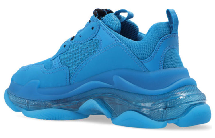 (WMNS) Balenciaga Triple S Sneakers 'Clear Sole Blue' 544351W2GA14810